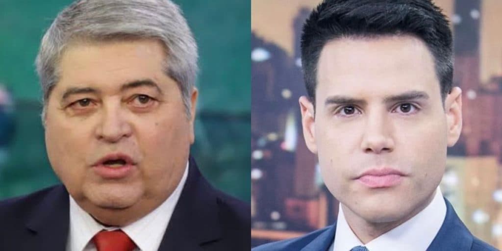 Datena e Bacci brigam ao vivo, polícia se envolve e apresentador da Band esculacha: “Quer falar sozinho”