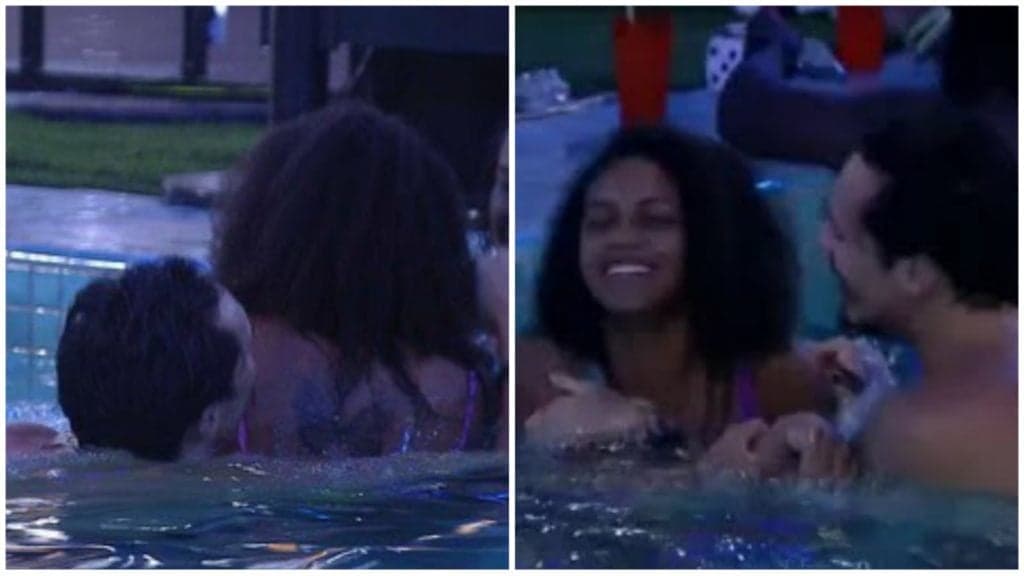 Eliezer força situação com Jessilane na piscina do BBB22, leva advertência e se preocupa com repercussão
