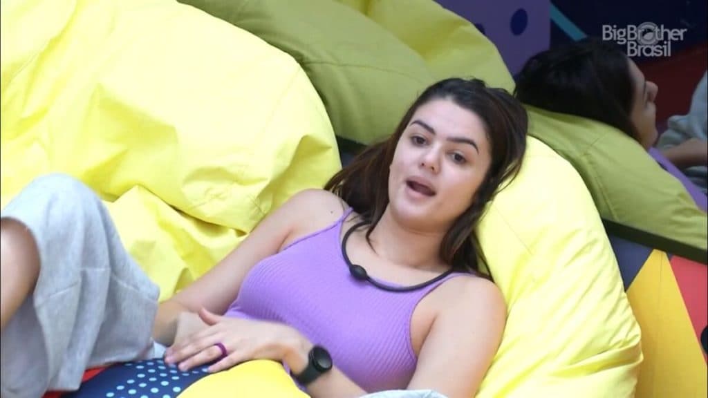 BBB22: Eslovênia se irrita ao ser julgada, nega aliança com Comadres e detona rival: "É o que eu penso"