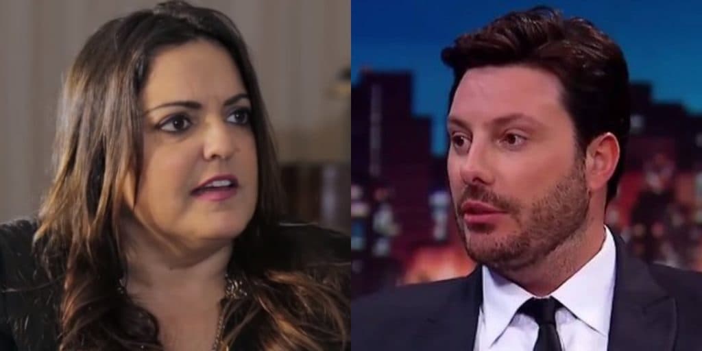 Fabíola Reipert expõe flagra de Danilo Gentili com jornalista e recebe ligação desesperada: "No carro"