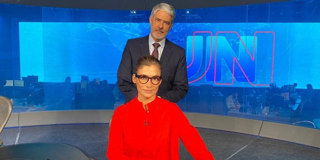 Renata Vasconcellos indaga William Bonner no JN e denuncia o que ele lhe fez na Globo: "Eu não aceito"