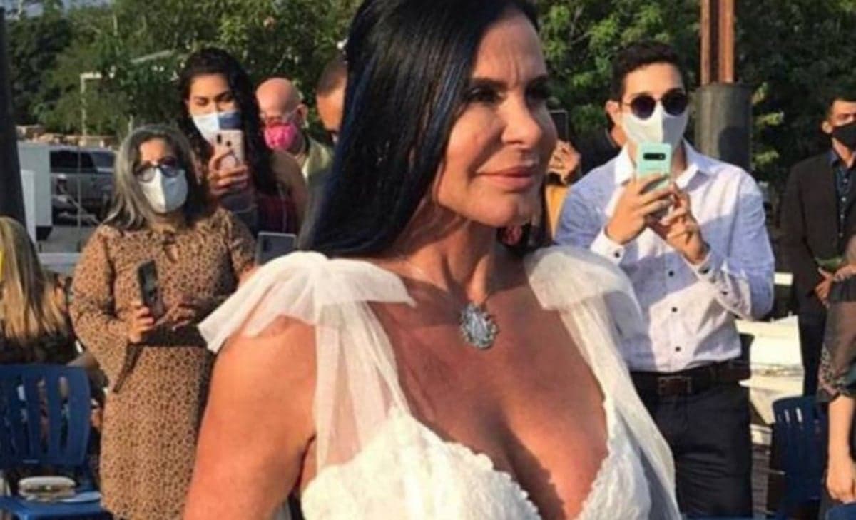 Gretchen subiu ao altar 18 vezes, sendo a última, em 2020 