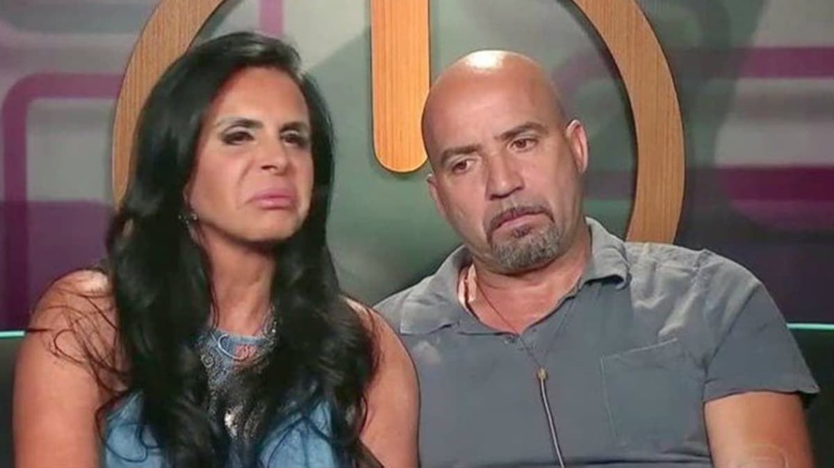 Gretchen e seu marido mais duradouro, Carlos Marques no "Power Couple" 