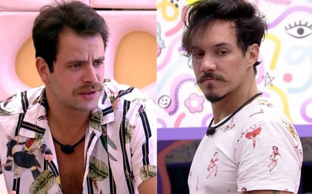 BBB22: Gustavo declara guerra com Eliezer e dispara: "Pode se fazer de sonso, mas bobo não é"