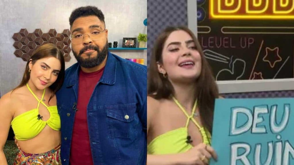 BBB22: No Big Terapia, Paulo Vieira tira sarro da cara de Jade Picon: "Preciso te avisar"