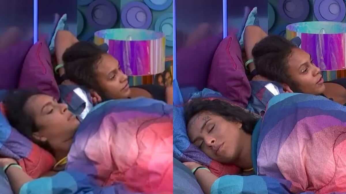 BBB22: Linn da Quebrada e Jessilane têm papo quente no Quarto do Líder (Foto: Reprodução/Montagem)