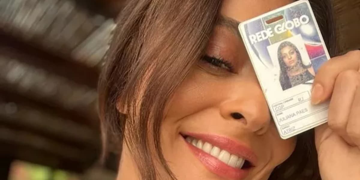 Juliana Paes se despediu da Globo (Foto: Reprodução/Instagram) Juliana Paes se despediu da Globo (Foto: Reprodução/Instagram)