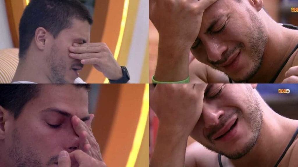 BBB22: Cansado, Arthur Aguiar se debulha em lágrimas e confirma desistência: "Toda semana"