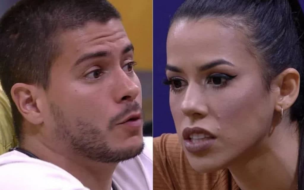 BBB22: Larissa tenta enfrentar Arthur, mas acaba sem argumento: "Vou bater de frente"
