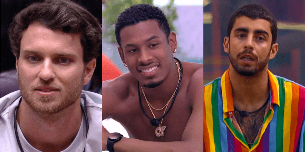 Enquete BBB22: Lucas, Paulo André e Pedro Scooby estão no paredão; vote em quem você quer que saia!