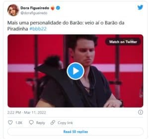 Web reage sobre possíveis alucinações de Lucas na Prova do Líder do BBB22 (Foto: Reprodução / Twitter) Web reage sobre possíveis alucinações de Lucas na Prova do Líder do BBB22 (Foto: Reprodução / Twitter)