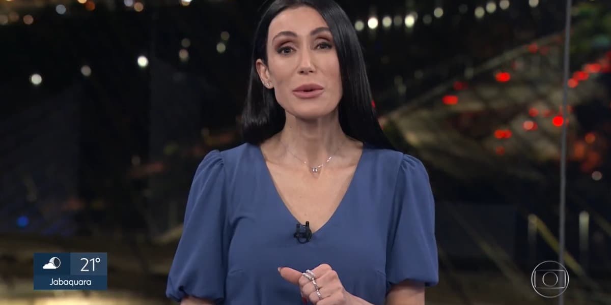 Michelle Barros, da Globo - Foto: Reprodução
