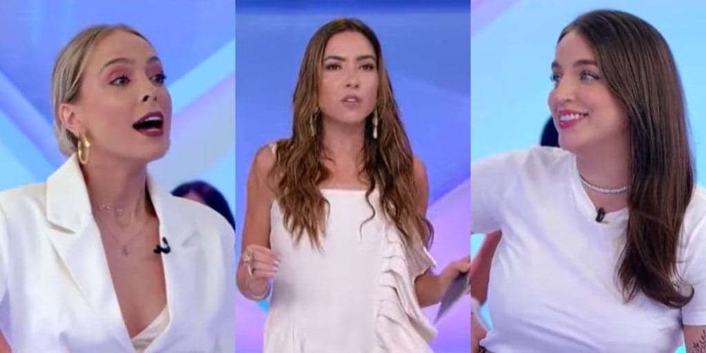 "Aqui vocês não são amiguinhas", Patrícia Abravanel provoca briga no SBT e convidadas se assustam