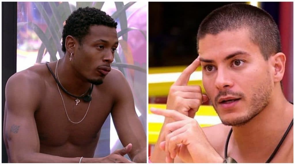 Em noite de festa do líder no BBB22, Arthur Aguiar peita Paulo André e se estranham: "Sou ruim"
