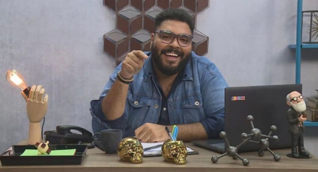 BBB22: Sem noção, Paulo Vieira tem carta branca e tira sarro até do reality