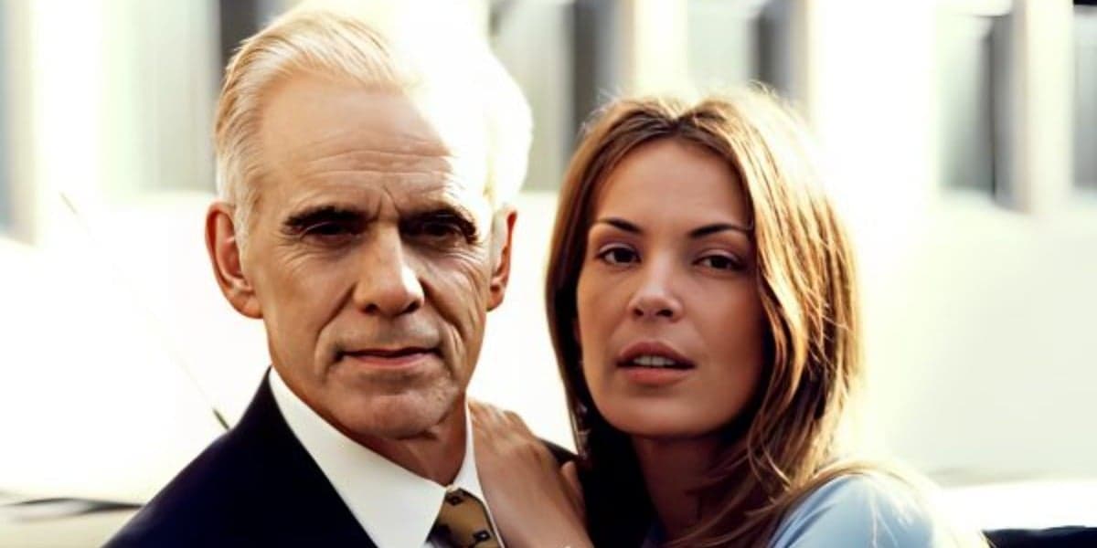 Francisco Cuoco e Carolina Ferraz em "Pecado Capital" (Foto: Divulgação/TV Globo)