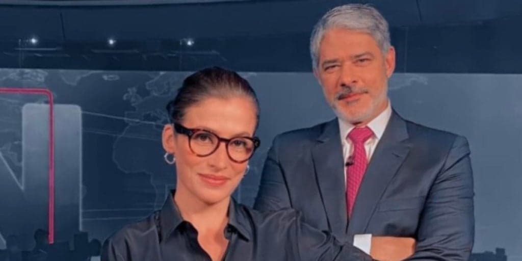 "Olha como a Renata reage", William Bonner dá basta e expõe real sobre relação com parceira do JN: "Chega"