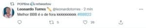 Internautas se divertem com lavação de roupa suja dos eliminados do BBB22 (Foto: Reprodução / Twitter) Internautas se divertem com lavação de roupa suja dos eliminados do BBB22 (Foto: Reprodução / Twitter)