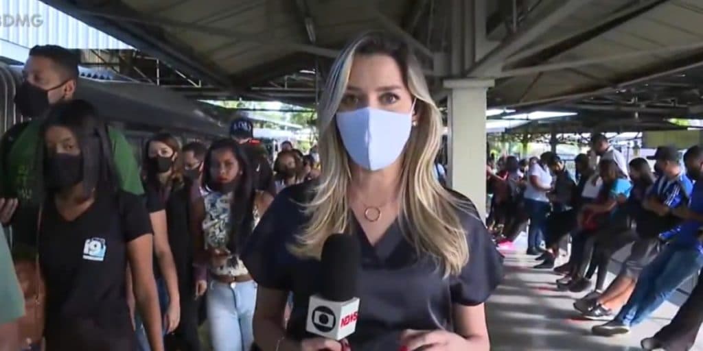 Ao vivo: Repórter da Globo é interrompida por mulher, corre atrás dela e descobre o pior: "Enganada"