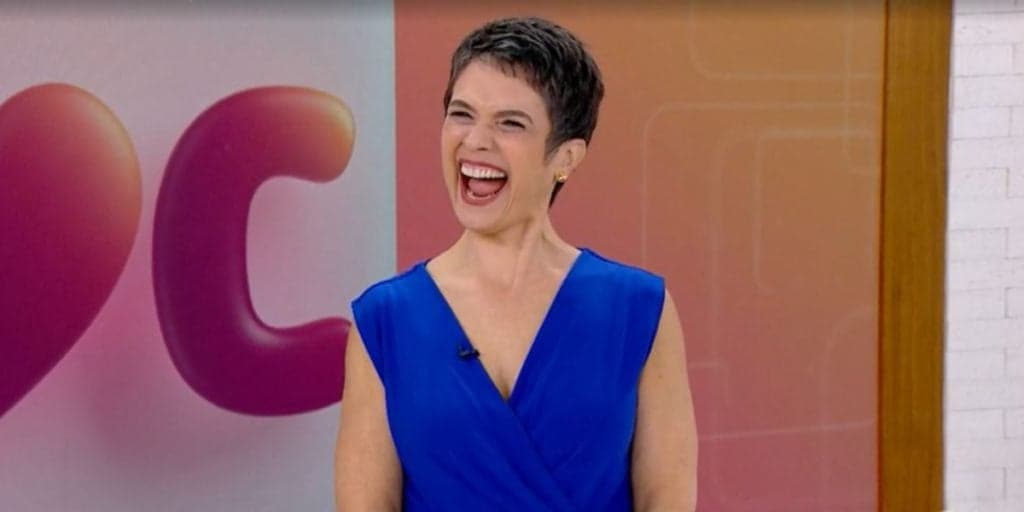 Sandra Annenberg, após embate na Globo e choro em camarim, é anunciada ao vivo no Mais Você: "Especial"
