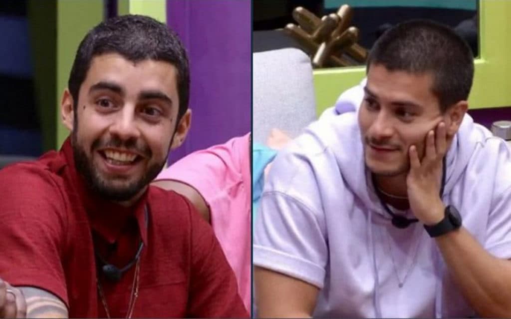 BBB22: Cuidados com a beleza! Arthur Aguiar e Pedro Scooby se depilam; veja momento