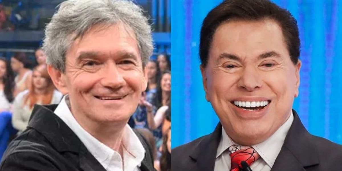 Serginho Groisman e Silvio Santos (Foto: Reprodução) Serginho Groisman e Silvio Santos (Foto: Reprodução)
