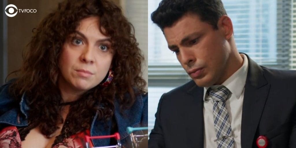 Um Lugar ao Sol: Chantageado, Christian seduz e transa com Stephany para não ser preso