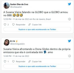 Susana Vieira defendeu Jade e alfinetou Arthur do BBB22 (Foto: Reprodução / Twitter)