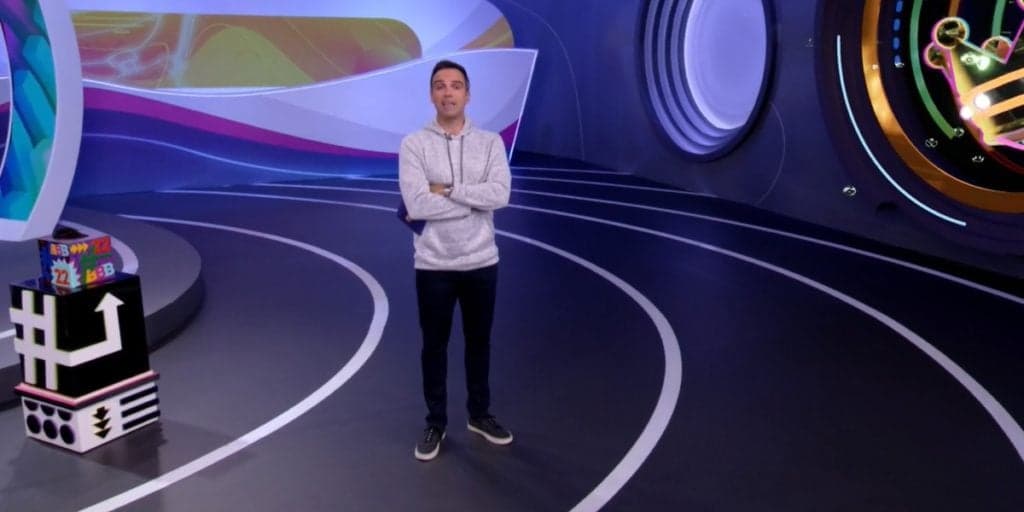 Tadeu Schmidt dá recado para Renata Lo Prete e Tata Werneck ao vivo no BBB22, após briga na Globo: “Vai demorar”