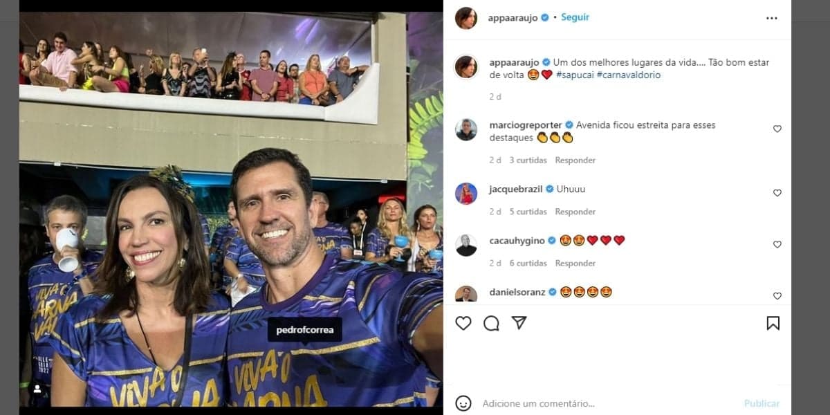 Fora da Globo, Ana Paula Araújo expõe ao mundo seu grande amor e não esconde mais: "Tão bom"
