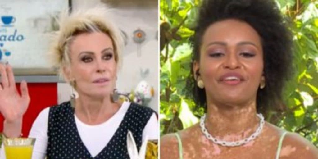 Ana Maria surge enfiando banana igual Natália do BBB ao vivo na Globo e pedido é feito: "Enfia bem direitinho"