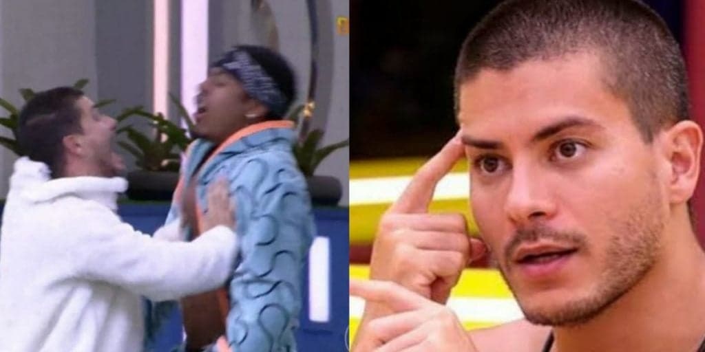 BBB22: Acabou a amizade? Arthur Aguiar e Paulo André brigam feio; Assista
