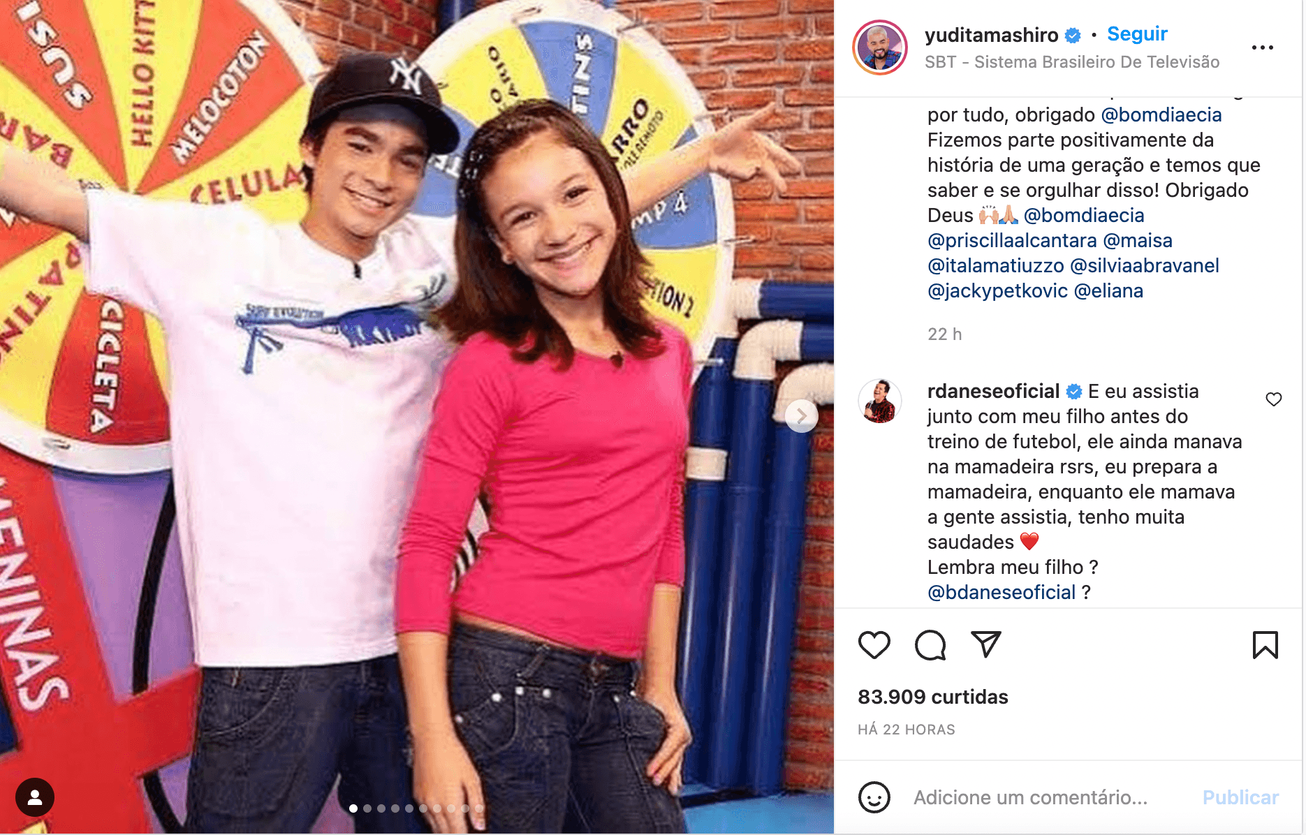 Yudi se pronunciou sobre fim de programa (Foto: Reprodução) 