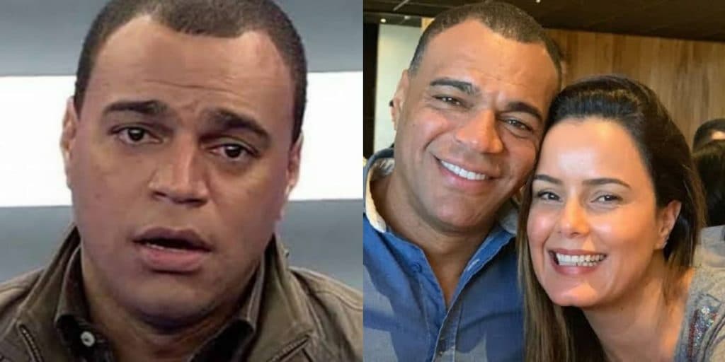 Debochado, Denílson posta vídeo divertido ao ver esposa sem aliança
