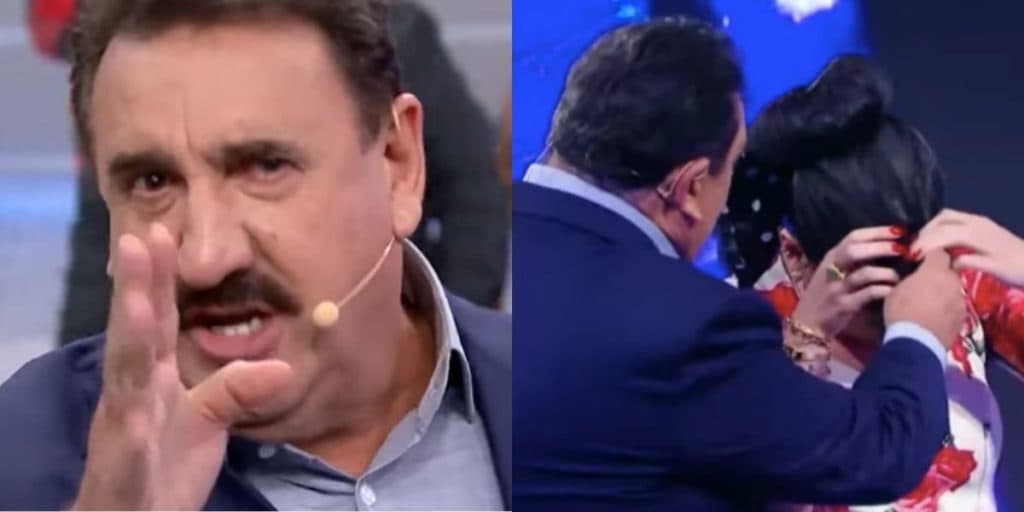 Ratinho acaba com assistente, chuta sua cabeça, arranca cabelo ao vivo e gritaria começa