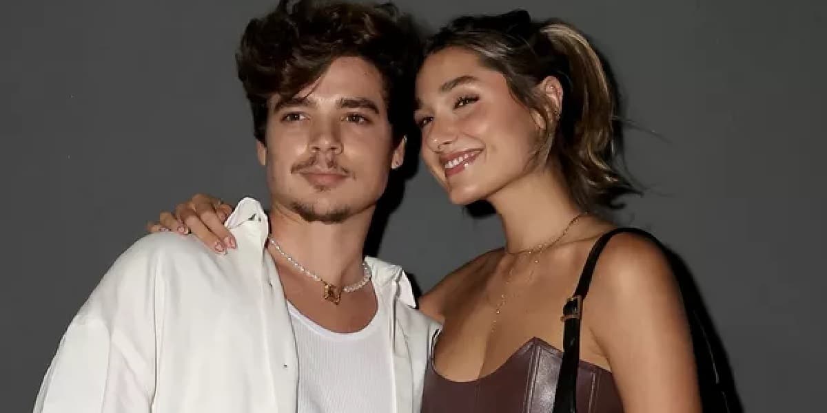 Sasha Meneghel ao lado do marido João Figueiredo