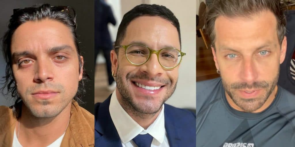 Rodrigo Simas, Rainer Cadete e Henri Castelli: Atores quebram sigilo e assumem parceiros que escolheram pra vida