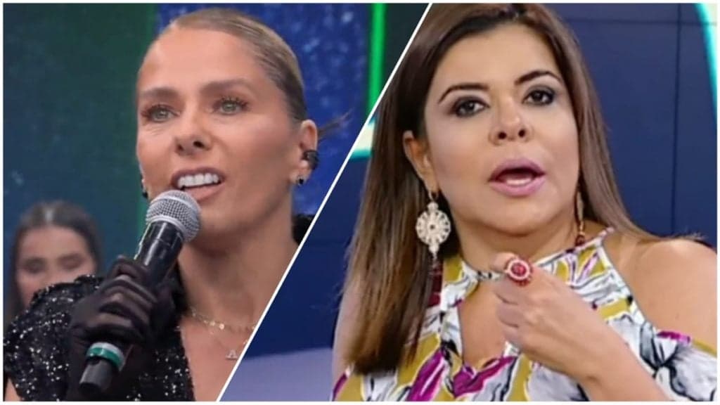 Adriane Galisteu dá alfinetada indireta em Mara Maravilha no Faustão na Band após comentário vexatório