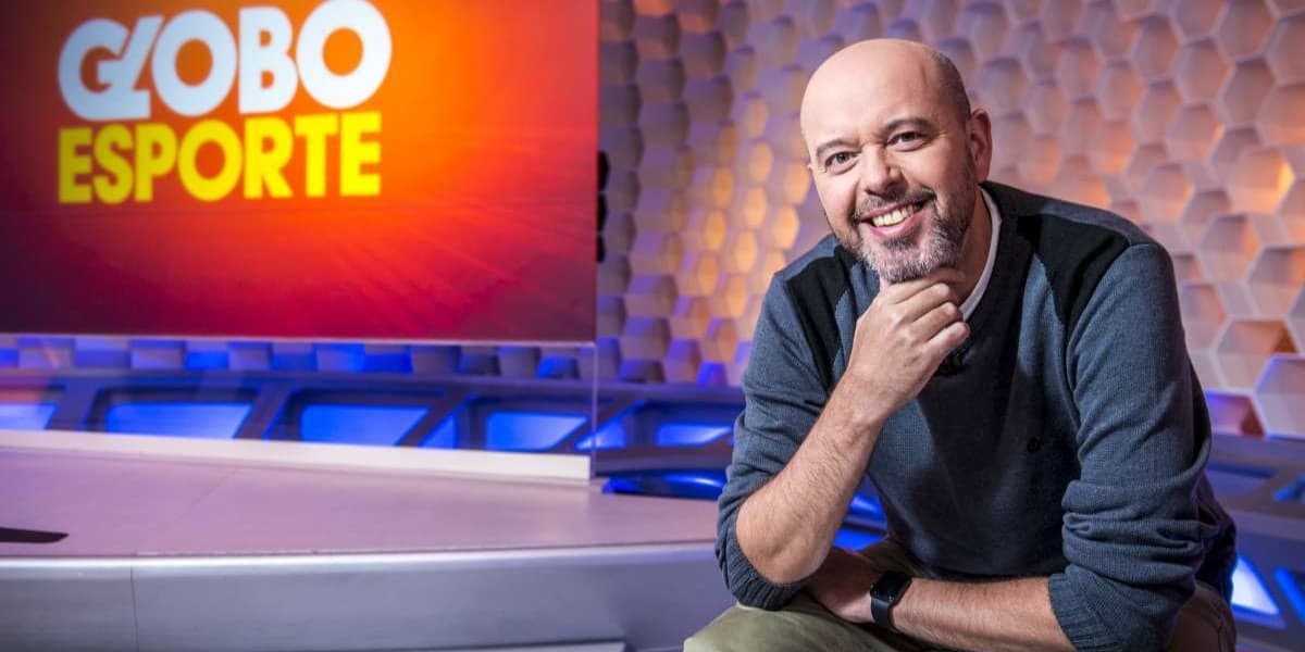 Alex Escobar no Globo Esporte - Foto: Reprodução / Internet
