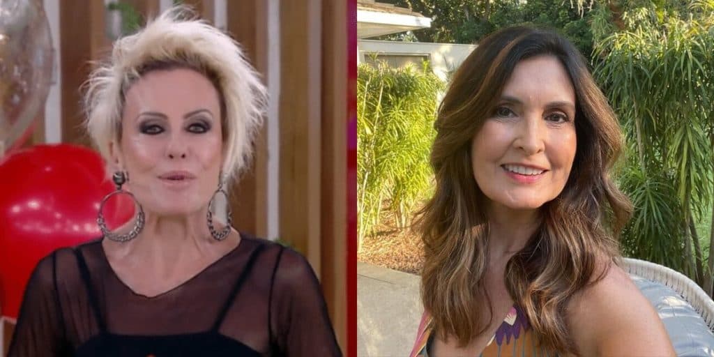 Ana Maria Braga e Fátima Bernardes foram atacadas por Sonia Abrão (Foto: Reprodução/TV Globo/Instagram)