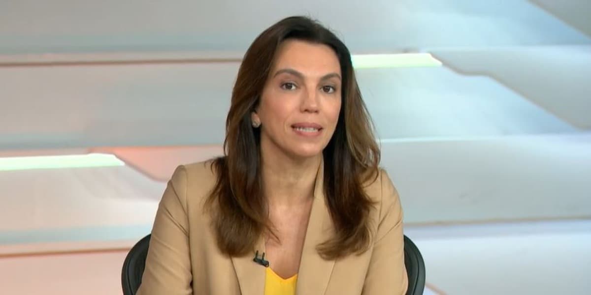 Ana Paula Araújo celebrou a chegada dos 50 anos (Foto: Reprodução/TV Globo) Ana Paula Araújo celebrou a chegada dos 50 anos (Foto: Reprodução/TV Globo)