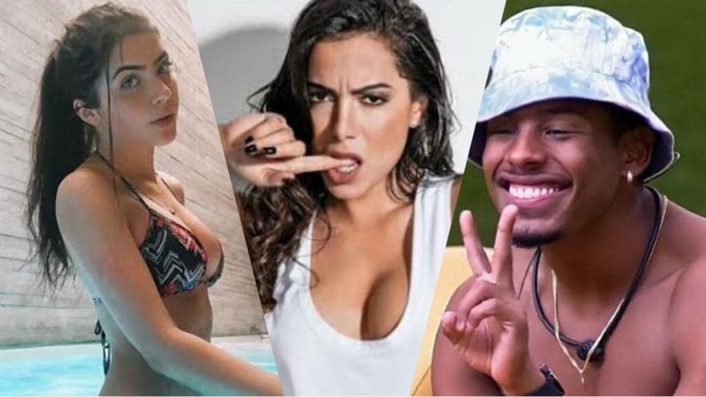 Anitta não sabe como sugerir 'ménage' para Paulo André e Jade Picon e joga indiretas: "Noite inteira"