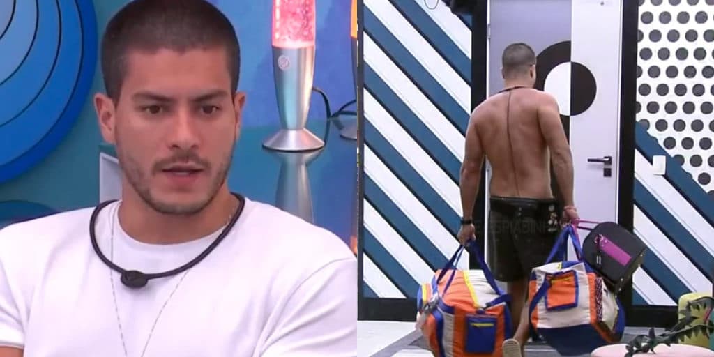 Arthur Aguiar, após definição de eliminação, arruma as malas e toma decisão no BBB22: "Tô cumprindo"