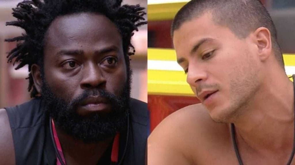 BBB22: Na reta final, Douglas Silva tem bate papo sério com Arthur Aguiar escancarado: "Chateado"
