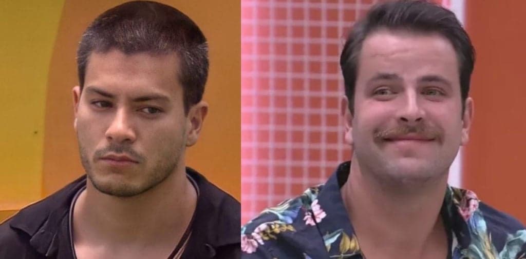 Gustavo descobre que o paredão do BBB é falso e corre para alertar Arthur: 'Votar para ficar'