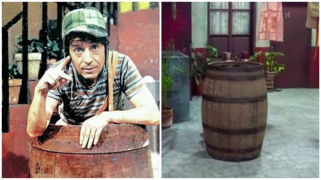 O paradeiro do verdadeiro barril usado nas gravações do "Chaves" surpreende fãs com seu destino infeliz