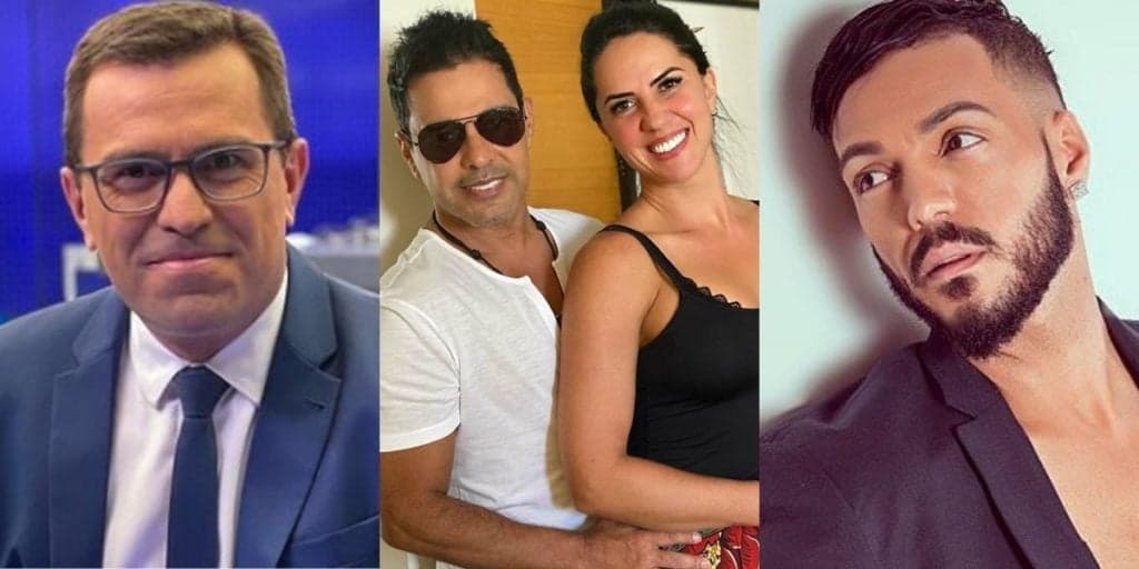 Bocardi assume casamento, Graciele deixa mansão de Zezé e Denílson cobra dívida milionária de Belo