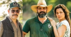Alcides (Juliana Cazarré) poderá ser castrado por Tenório (Murilo Benício) em 'Pantanal' (Foto: Reprodução / Globo) Alcides (Juliana Cazarré) poderá ser castrado por Tenório (Murilo Benício) em 'Pantanal' (Foto: Reprodução / Globo)