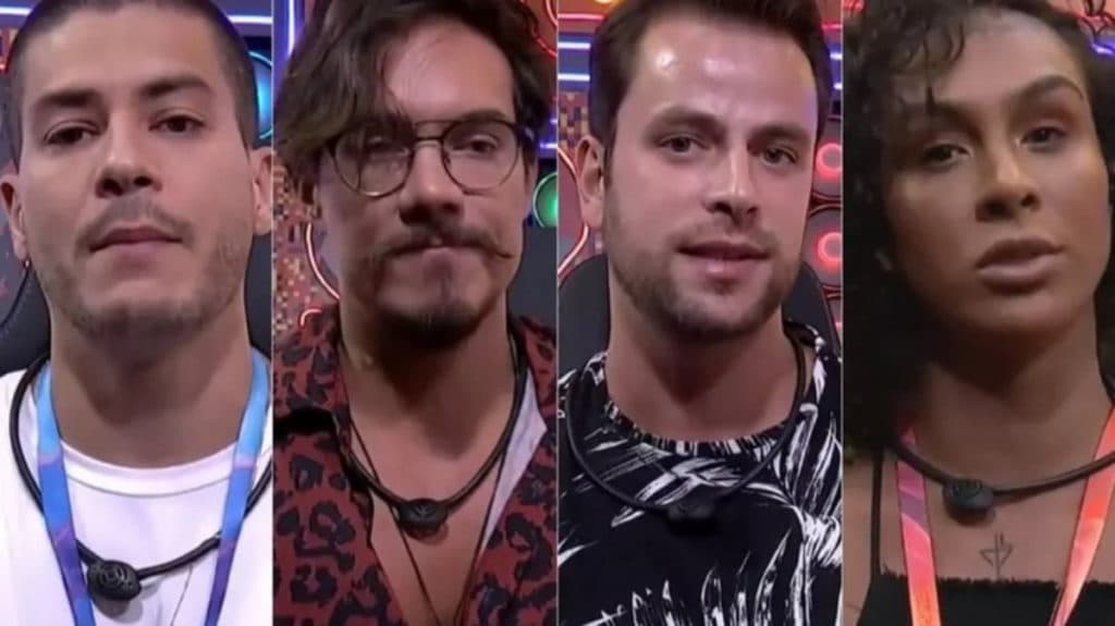 BBB22: Arthur, Eliezer, Gustavo e Lina, quem sai no Paredão falso? Veja um pedacinho do 'quarto secreto'