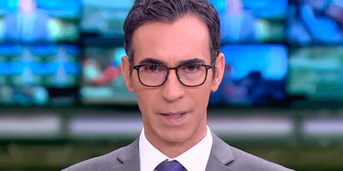 César Tralli comanda o Jornal Hoje na Globo (Foto: Reprodução) César Tralli comanda o Jornal Hoje na Globo (Foto: Reprodução)
